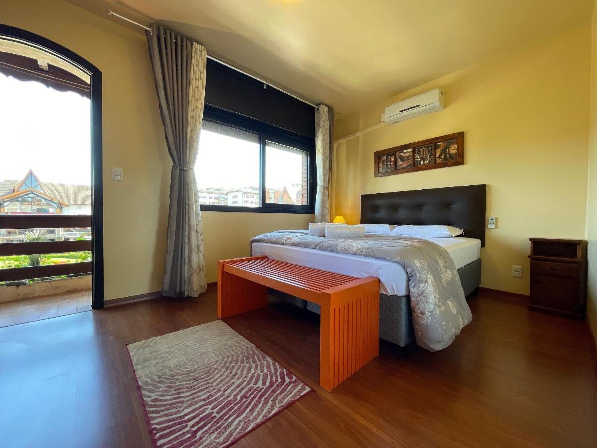 Apartamento Oppitz - No Coracao De Gramado Junto Da Rua Coberta Exterior foto