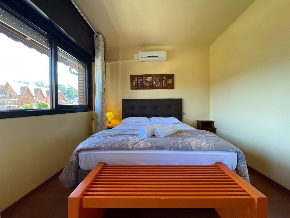 Apartamento Oppitz - No Coracao De Gramado Junto Da Rua Coberta Exterior foto